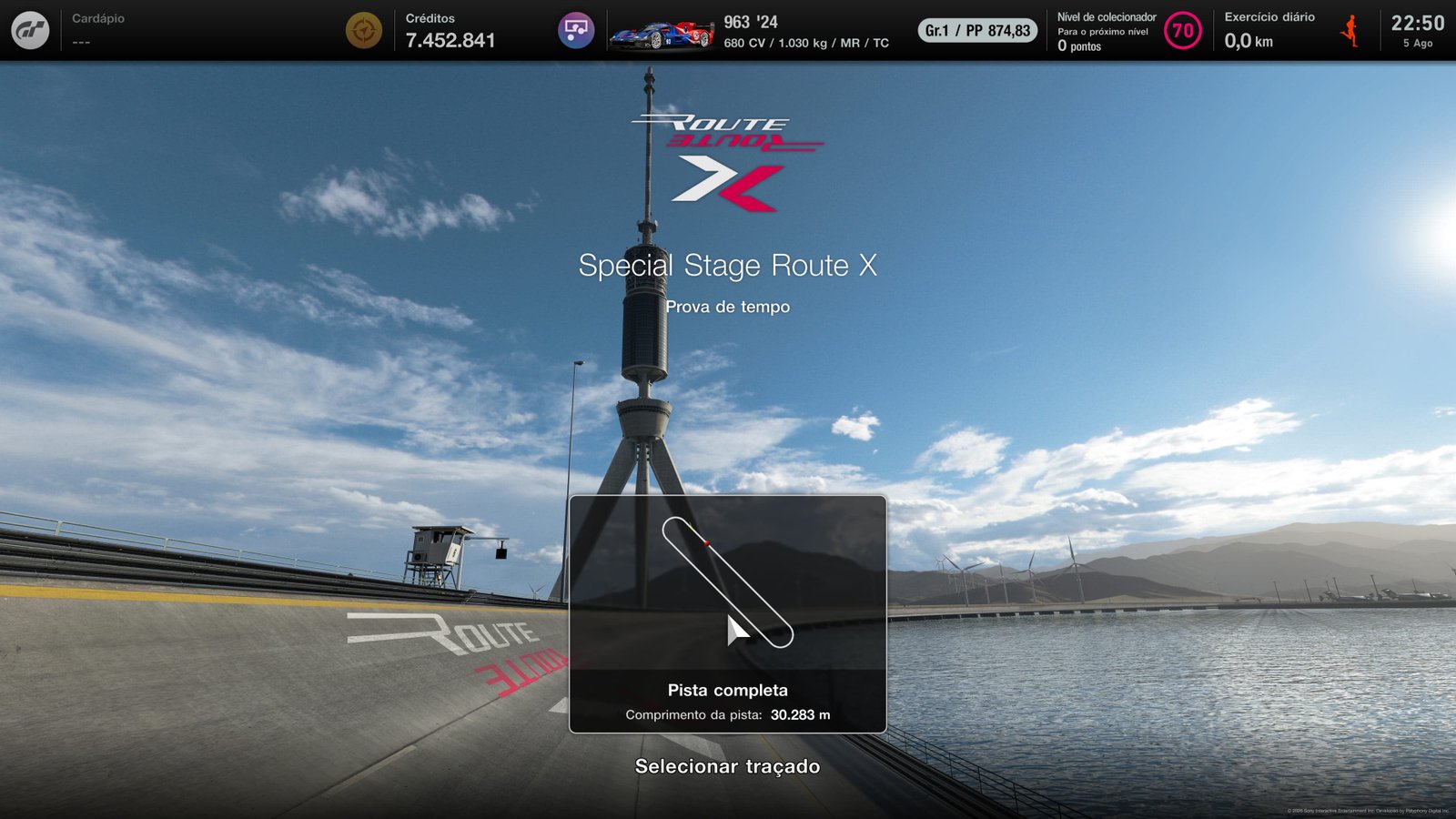 Special Stage Route X