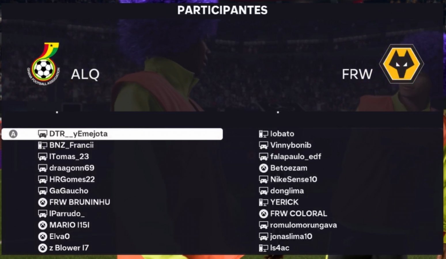 Imagem da partida